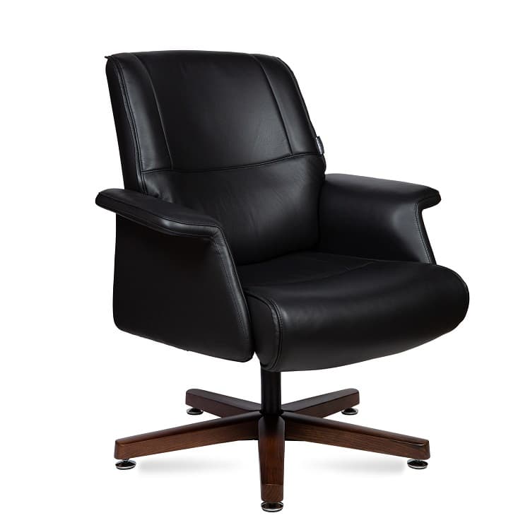 Кресло офисное Norden Вагнер CF С2067 black leather