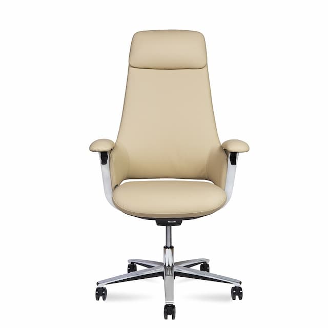 Кресло офисное Norden York CH-336A ivory leather