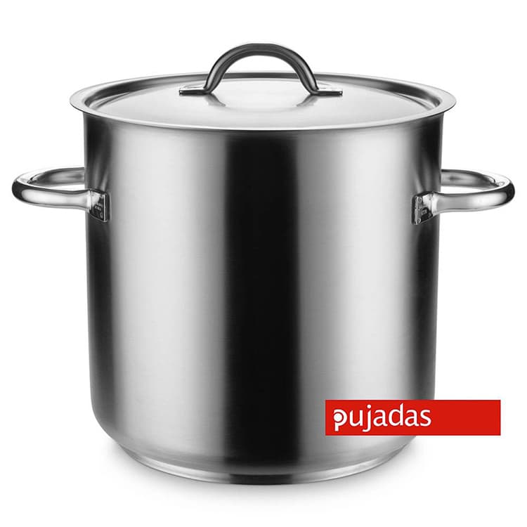 Кастрюля котел 6,2 л, 20х20 см с крышкой нерж. 18/10 Pujadas, арт. 85100032