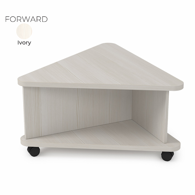 Стол журнальный треугольный Алсав 21FORWARD.001 Ivory