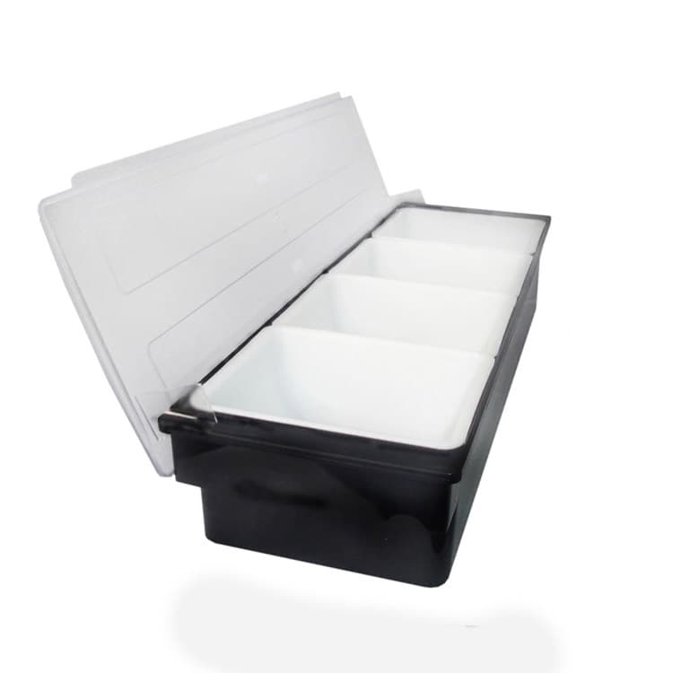 Контейнер Guangzhou Perfect Co., Ltd.  JW-B4B (для бармена, 4 отсека, черный)