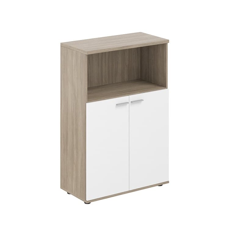 Шкаф средний с нишей Norden Сигма SG.863.OD.WH