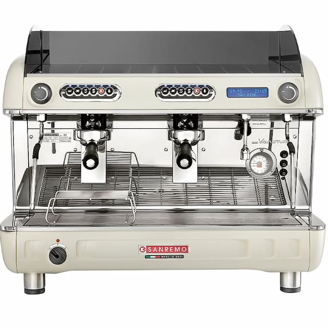 Кофемашина Sanremo Verona 2GR SED tall, белая