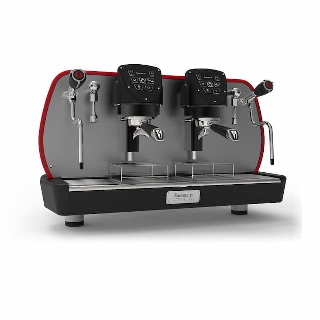 Кофемашина автомат, 2 группы FIAMMA ASTROLAB 2 MB TC .24 (FC) RED