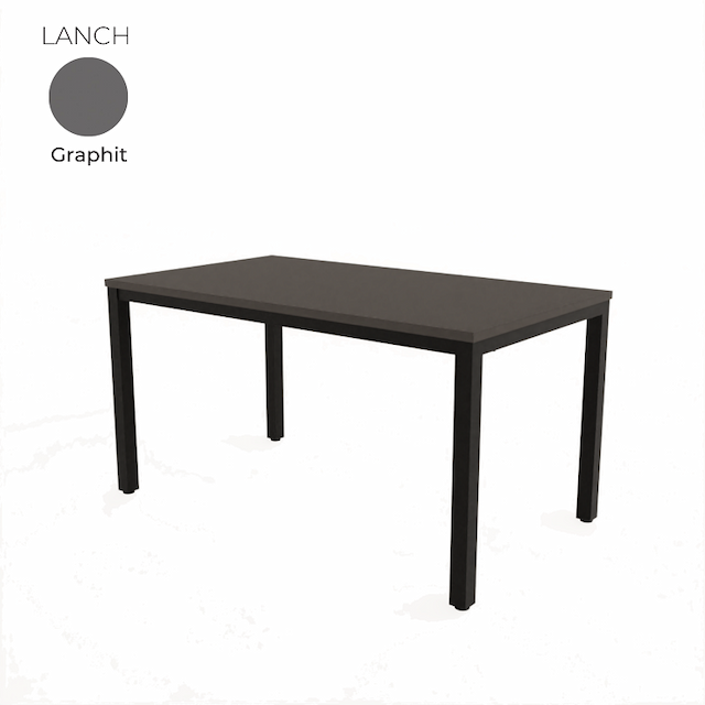 Стол обеденный прямоугольный Алсав 21LANCH.003 Graphit