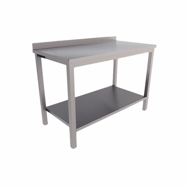 Стол разделочный пристенный с бортом Cryspi СРПН Э1 СП 1800х700