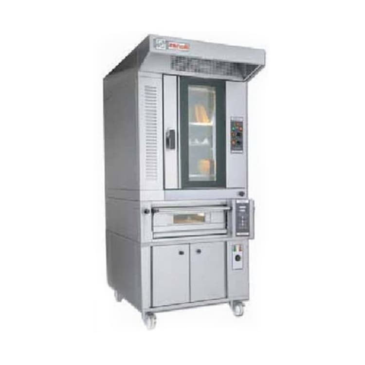 Шкаф пекарский Zanolli PLANET8GAS+T2S+ РАССТ+ЗОНТ