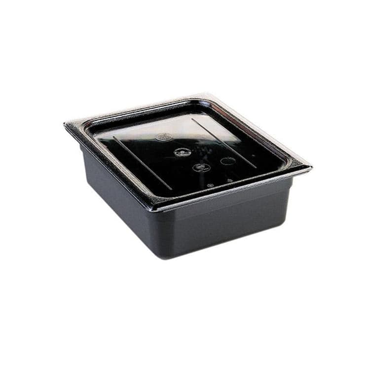 Гастроемкость HUIZHOU CAMBRO GN1/1х100, черный поликарбонат