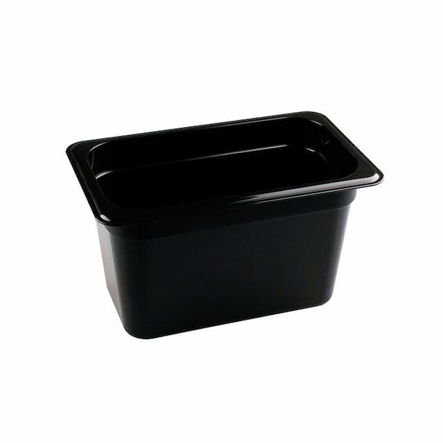 Гастроемкость RESTOLA GN1/4х150, полипропилен черный