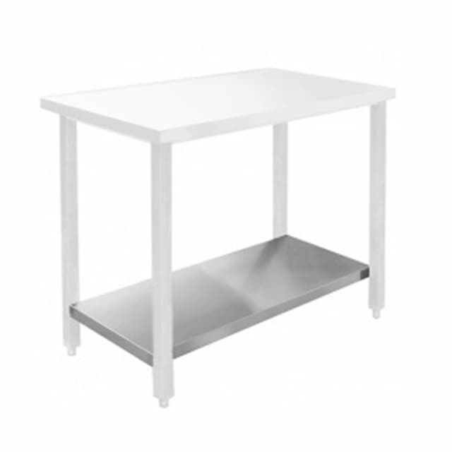 Стол производственный Abat СПРО-6-2 (столешница-нерж., каркас с полкой-нерж.)