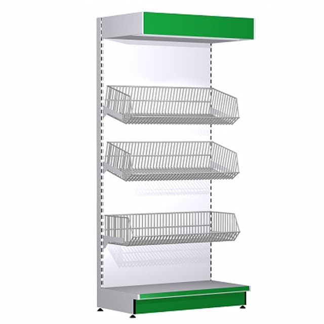 Стеллаж овощной Русь MAGMA СК100 с фризом