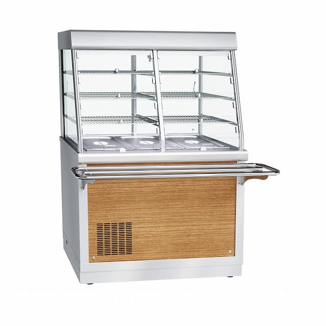 Прилавок-витрина холодильная Abat ПВВ(Н)-70Х-С-НШ