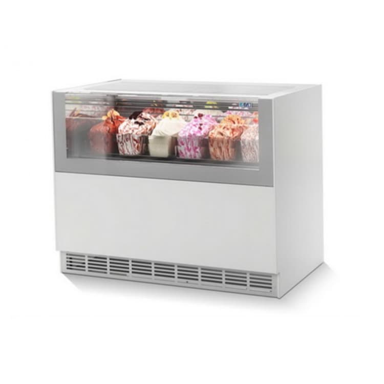Витрина для мороженого ISA ONESHOW Free 120 TB/TN Dual Temp цвет белый
