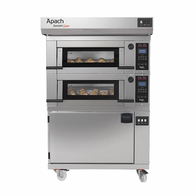 Печь подовая с расстойкой APACH BAKERY LINE E2K1P DPBI-T